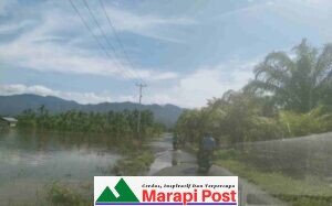 Hujan Lebat Mengguyur, Batang Sumpur Banjir