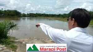 Ketua Fraksi Partai Golkar DPRD Sumbar Tinjau Batang Pasaman