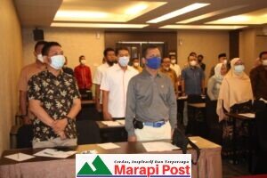 DPRD Agam Ikuti Bimtek Evaluasi Kinerja dan Penyusunan LKPJ, LPPD 2021