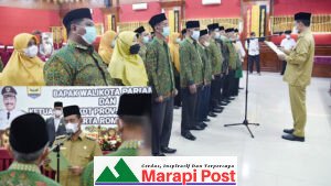 Wali Kota Pariaman Genius Umar Kukuhka FKDT