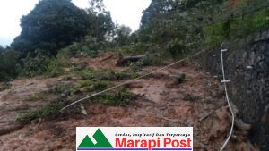 Banjir Tapan, Akses Jalan Lintas Tapan-Bengkulu Terhalang