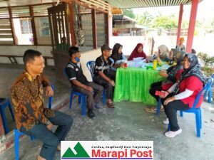 Sekna Kinali Monitoring ke Nagari Persiapan Tuntaskan Vaksinasi