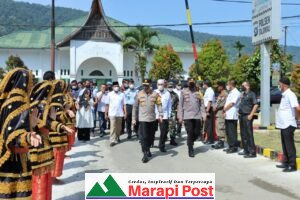 Kapolda Sumbar Kunker Ke Pasaman Barat Dalam Rangka Tinjau Vaksinasi