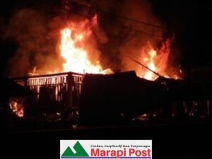 Pasar Baru Muara Labuh Terbakar, Berapa Kerugian?, Masih Didata