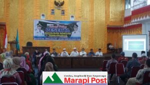 Bupati dan Wakil Bupati, Pimpin Sosialisasi Renbang Jalan Dua Jalur