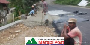 Pengaspalan Jalan dan Jembatan Batang Tiku Dipaksakan, Malam Hari