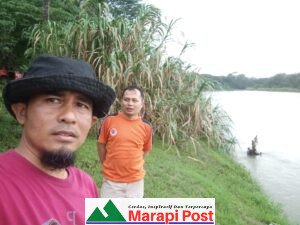 BPBD Agam, Pemnag Salareh Aia, Turut Cari Syaiful Hanyut di Batang Masang