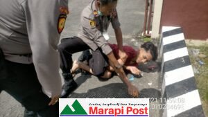 Polsek Ampek Nagari Amankan Pembawa Narkoba Saat Geray Vaksinasi