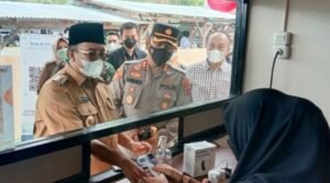 Pasaman Launching Barcode Scan Peduli Lindungi, di Objek Wisata Embun Water