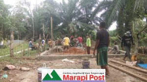 Bedah Rumah, Bantuan Baznasda Rp10 juta, Pekerjaan Digorokan