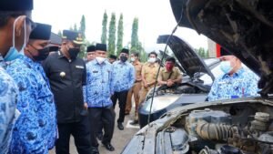 Kendaraan Pelat Merah Dharmasraya Jadi Perhartian Bupati