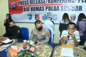 Polda Sumbar Ungkap Salah Satu Tempat Prostitusi, Pelaku Ditangkap