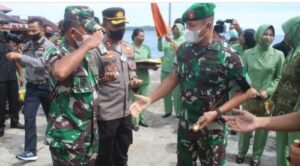 Danrem 032 Brigjen TNI Purmanto Kunjungan Kerja ke Mentawai
