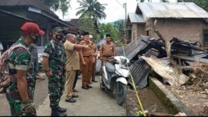 Kebakaran di Jorong Batang Tuhur, Satu Meninggal  3 Rumah Hangus