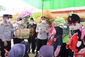 Hebat, Kapolres Dharmasraya Percepat Vaksinasi Usia 6-11, Sediakan Hadiah Rp50 juta