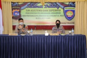 Polda Sumbar Bimbing Polres Agam Percepatan Realisasi Anggaran