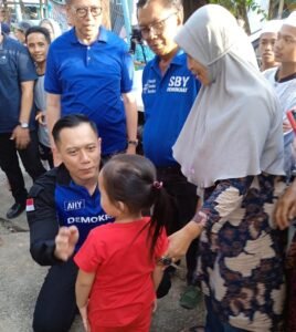 AHY Kunjungi Koban Gempa Pasbar, Bupati, Terimakasih Ketum Demokrat