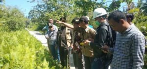 Wabup Mentawai dan PLN Tinjau Lokasi Rencana Perluasan Jaringan Listrik
