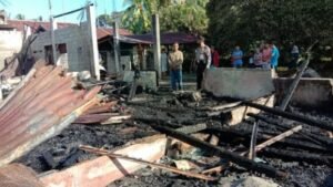 Belum Hilang Trauma Gempa, Terjadi Pula Kebakaran di Jambak Pasbar