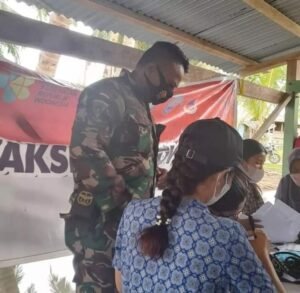 169 Warga  Sikabaluan Divaksin Dengan Vaksin Jenis Cornovac dan Fizer