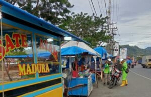 Hari ke-5 Pasar Pabukoan di RTH Pasar Muara Labuh Masih Sepi Pengunjung