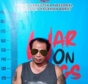 Simpan Sabu Dalam Knalpot , BNN Pasbar Tangkap Montir di Ophir