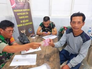 Koramil 04 Sikakap Targetkan, Jelang Lebaran Penyaluran Bantuan Selesai 