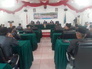 DPRD Mentawai Gelar Rapat Paripurna Akhiri Masa Jabatan Bupati 2017-2022