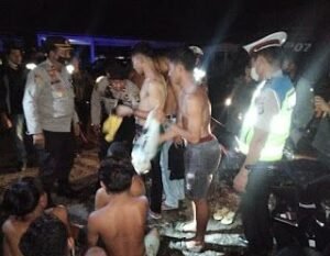 Patroli Cipkon, Polres Bima Kota Amankan 5 Pemilik Busur Panah