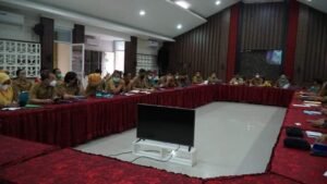 Bappeda Mentawai Gelar Rapat Evaluasi Terhadap Hasil Kerja RKPD