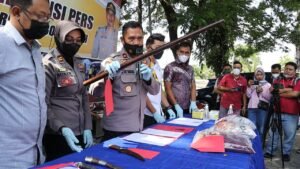Polres Lombok Tengah Ungkap Kasus Termbunuhnya 2 Pemuda Praya Timur