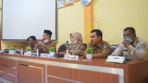 Pasbar Gelar Rakor Pasca Gempa, Wabup Beri Waktu 3 Hari, Data Harus Selesai