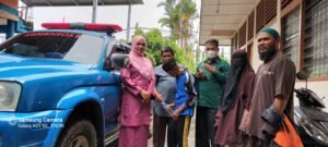 Kakek Kastro Ditemukan Masyarakat Malalak, Diantar ke Pariaman Kota