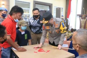 Kapolda Sumbar Buka Lomba Domino Memperingati Hari Bhayangkara 