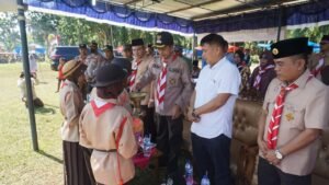 Kwarcab Pramuka Pasaman Barat Buka Perkemahan Tingkat Penggalang