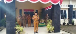 Apel Pagi di Kantor Camat Panti, Wabup Sabar AS, Ingatkan Agar Patuhi Aturan