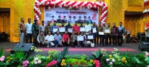 HUT RI ke-77, Nagari Kinali Juara Umum Lomba K-3 dan Gapura di Pasbar