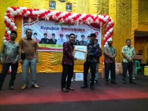 HUT RI ke-77, Nagari Sasak Raih Juara Harapan II  Lomba K-3 dan Gapura 
