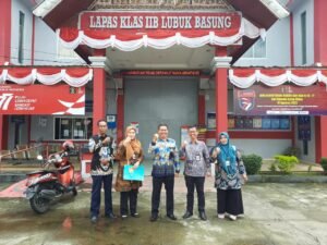 Komnasham Pwk Sumbar Kunker ke Lapas Kelas IIB Lubuk Basung