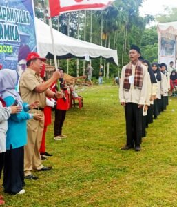 Meriah Napak Tilas Buya Hamka, Kadisdikbud Agam  Lepas 500 Peserta