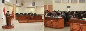 DPRD Agam Rapat Parpurna, Simak Nota Ranperda Dibacakan Wabup