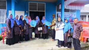 25 Warga Nagari Persiapan Mahakarya, Dapat Bantuan Jamban Sehat dari LKKS Pasbar 