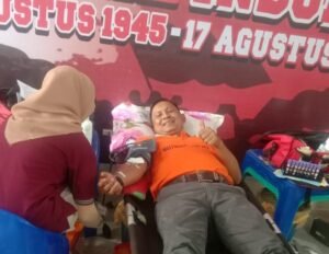 Kerjasama dengan PMI Pasaman Barat, PMI Kinali Gelar Donor Darah