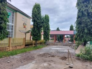 Jalan Antara RSUD Lubuk Basung SD Negeri 63 Surabayo Dimatikan, Warga Kecewa