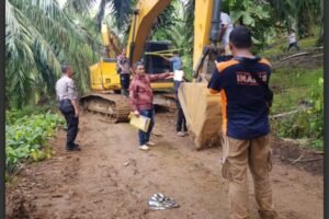 Polres Pasbar Tertibkan Penambang Emas Liar di Bantaran Sungai Rimbo Canduang