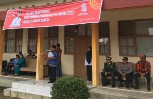 Peringatan Hari Sumpah Pemuda di Matur, Camat Subchan Inspektur