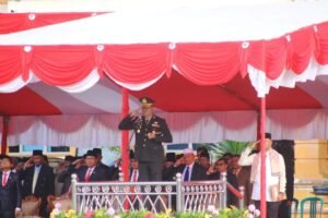 Hari Sumpah Pemuda ke-94 di Pasaman Barat, Kapolres Inspektur Upacara