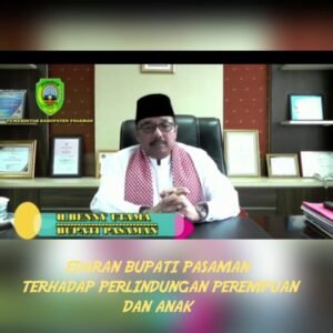Pencegahan, Penanganan Kekerasan PA, Bupati Pasaman Terbitkan SE