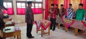 Ketua Yayasan Nurul Huda, Lantik Faisal Y, B.Sc Kepala MTs Swasta Nurul Huda