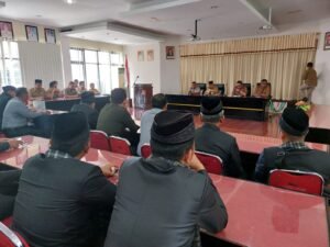 Aksi Damai AMAN Lb. Basung, Berujung Dialogh di Kantor Bupati